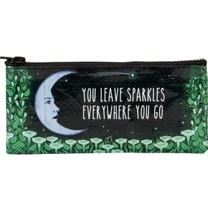 Magical Crescent 🌘 Blue Q Pencil Case